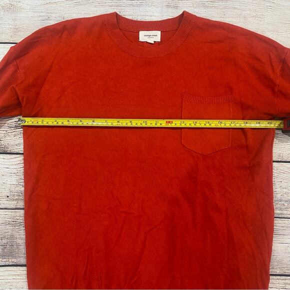 Orange Creek Red Sweater with Button Back Details - Picture 7 of 11